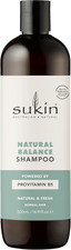 Image of Sukin Natural Balance Shampoo 500Ml - Maintains Naturally Balanced Hair - with a