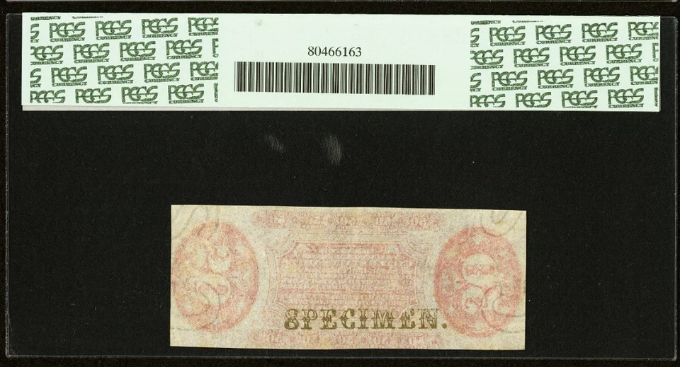 FR# 1324 Fractional 1864 Currency, 50c Civil War 3rd Issue Face Specimen PCGS 45 - Image 2 of 4