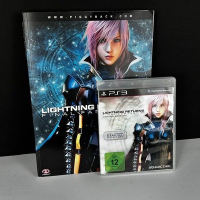 Final Fantasy XIII 13 Lightning Returns PS3 Spiel + Lösungsbuch Set | Deutsch