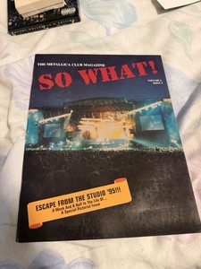Metallica So What Magazine | eBay