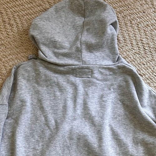 Sudadera con Capucha American Eagle Gris Cremallera Completa Gran Tamaño Para Mujer’s M Jegging Fit - Imagen 4 de 8