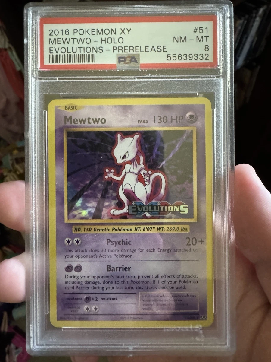 Mewtwo Pokémon TCG Professional Sports Authenticator (PSA