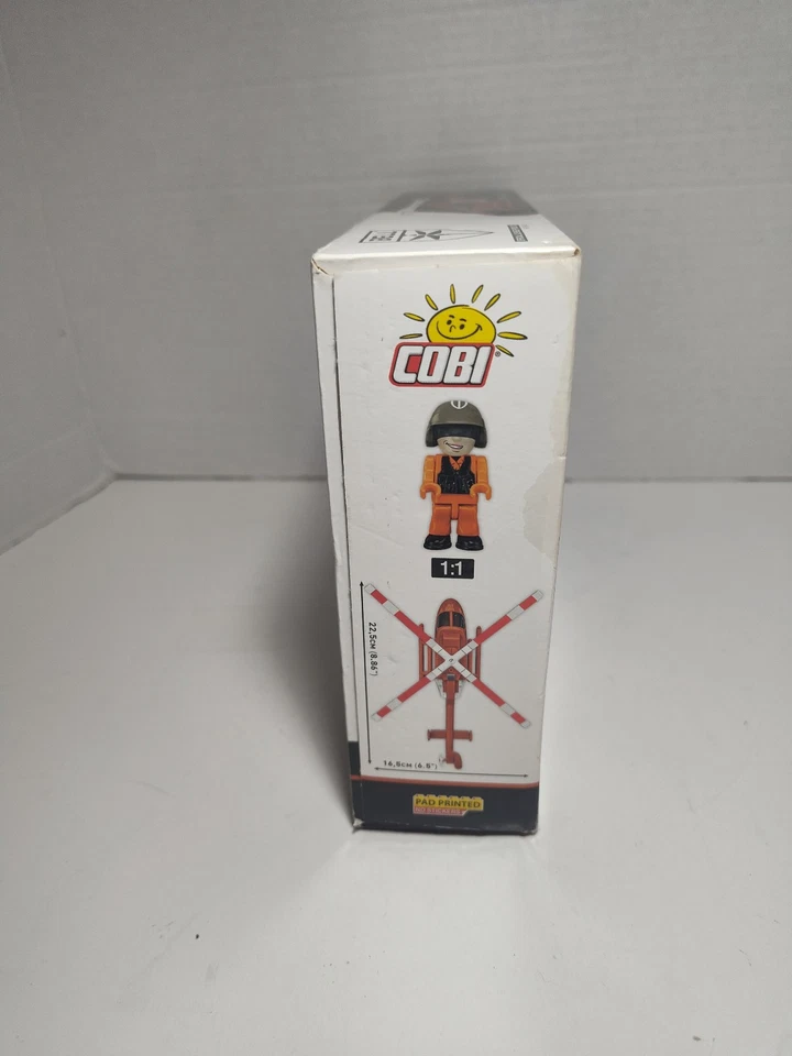 Cobi Toys #26627 Bell 407 海岸警卫队直升机 - 全新! 密封 — 第 4/4 张图片