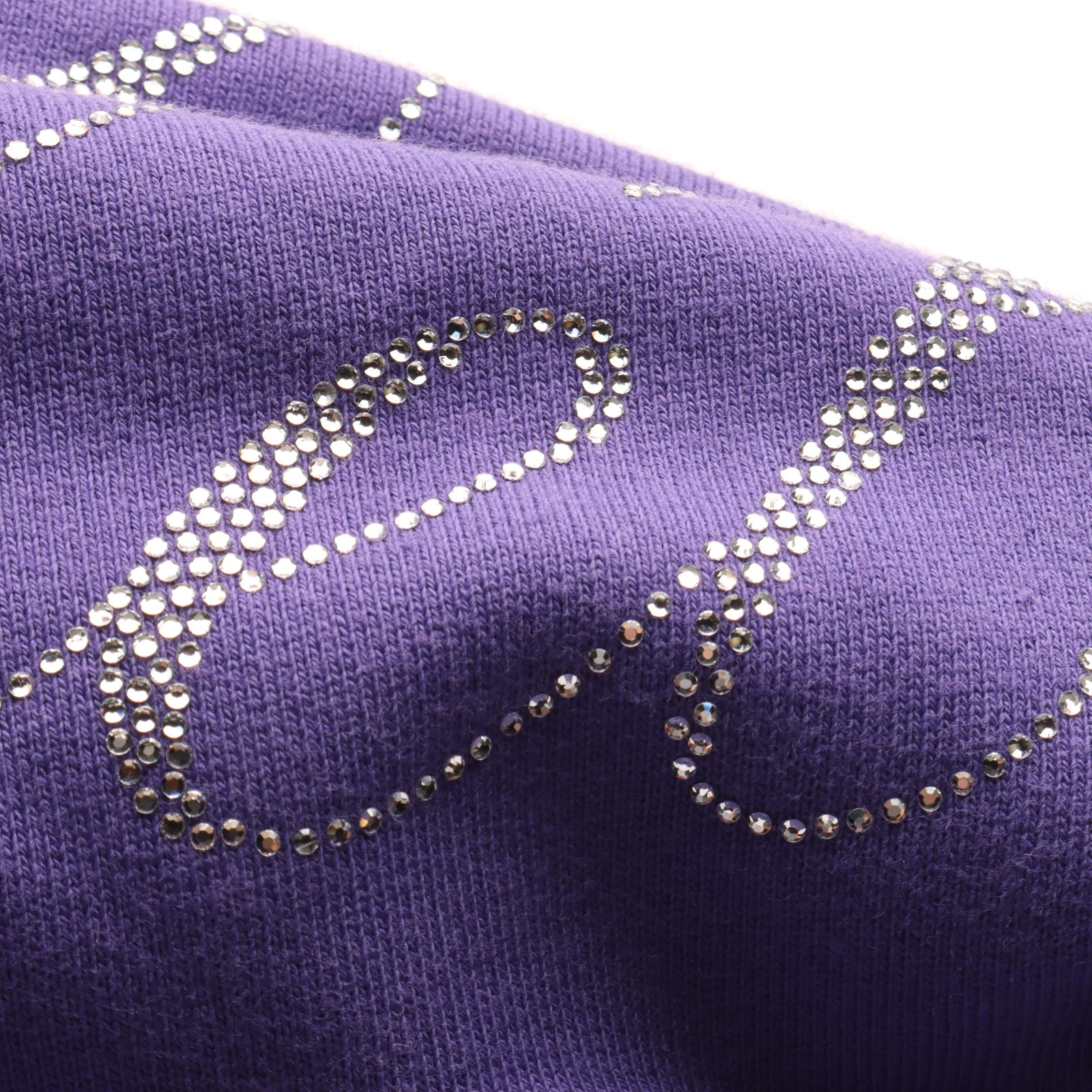 Felpa con cappuccio Balenciaga viola XS nuova