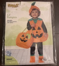 Spirit Halloween Lil Pumpkin Infant/Toddler Costume 12-24 Months