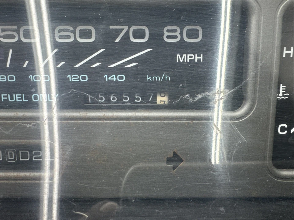 1991 1992 1993 Chevrolet Caprice  Speedometer Instrument Cluster 156k 88620 KA - Image 4 of 4