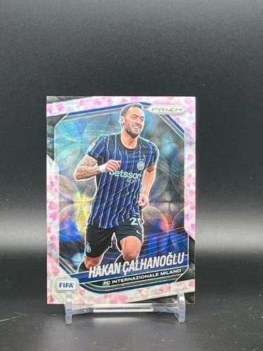Hakan Calhanoglu 2025-26 Panini Prizm Choice FIFA Soccer Cherry Blossom #14/28