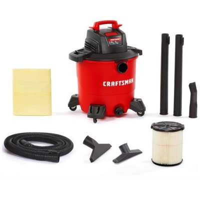 #ad CRAFTSMAN CMXEVBE17590 9 Gallon 4.25 Peak HP Wet Dry Vac Portable $95.66