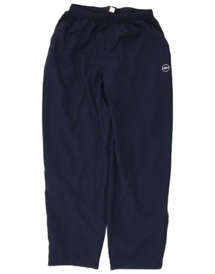 UMBRO Mens Tracksuit Trousers XL Navy Blue Polyester RB13