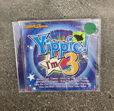 Drew s Famous Yippie! I m 3 by Various Artists (CD, 2002) Brand New #3678