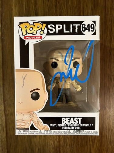 James McAvoy ‘Split’ Signed Funko Pop ‘Beast’ Beckett Certified