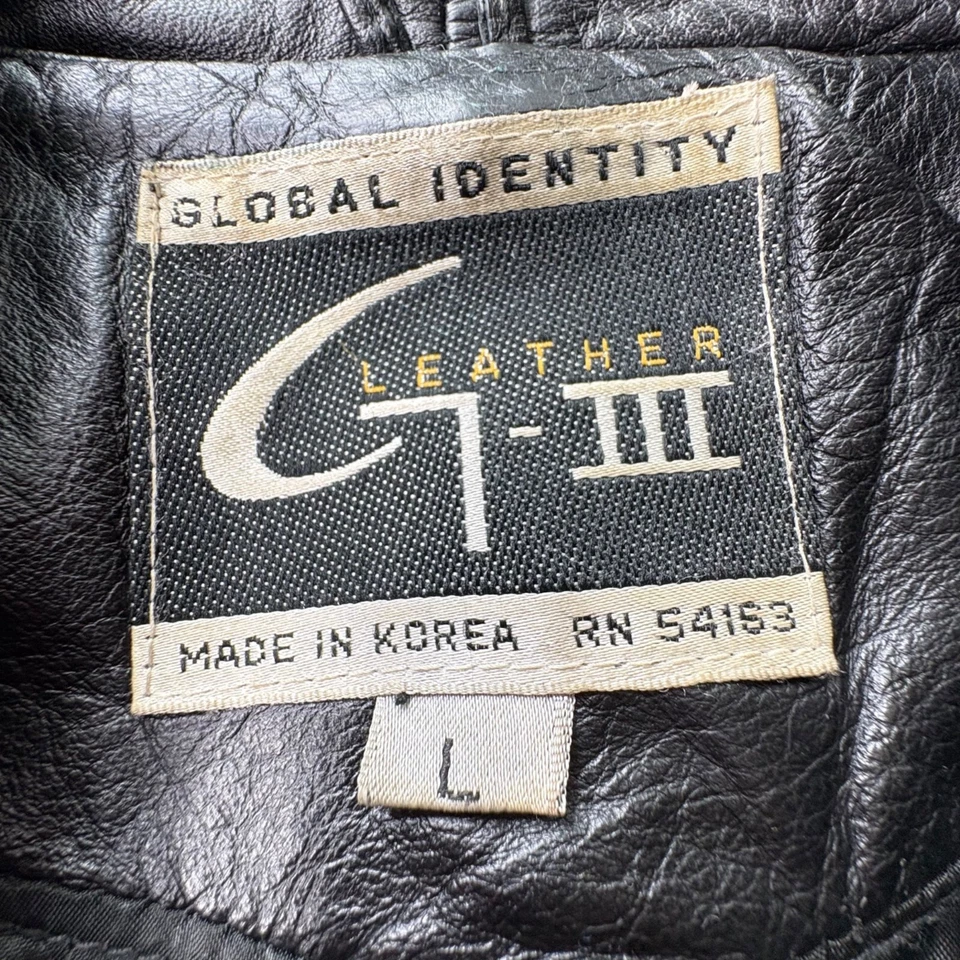 Abrigo de Colección G-iii Global Identity Para Mujer Grande Cuero Negro Trench Matrix Gótico Foto 4 de 4