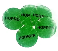 10 Horror Movie 2 inch Retro VHS Video Store Category Label Vinyl Stickers Slaps