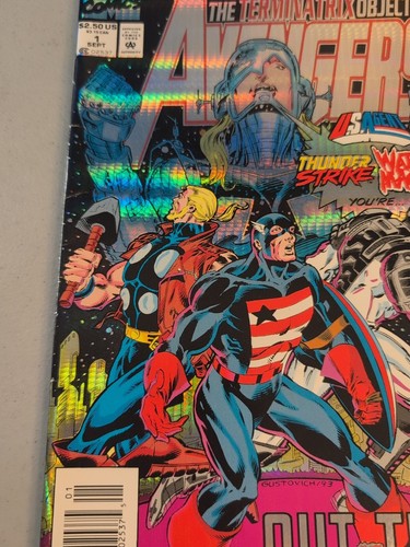 Avengers: The Terminatrix Objective #1 (1993, Marvel) VF- Kang 1st App Alioth EX - Picture 7 of 24