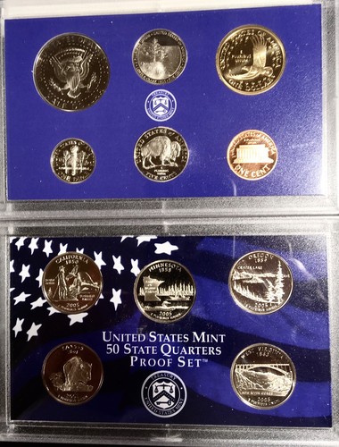 2005 US MINT PROOF SET WITH ORIGINAL PACKING AND COA / SCRATCH-FREE & PERFECT:-) - Picture 3 of 3