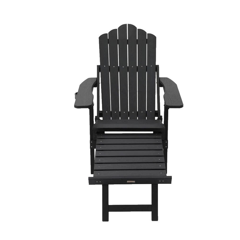 Black Patio Adirondack Chairs