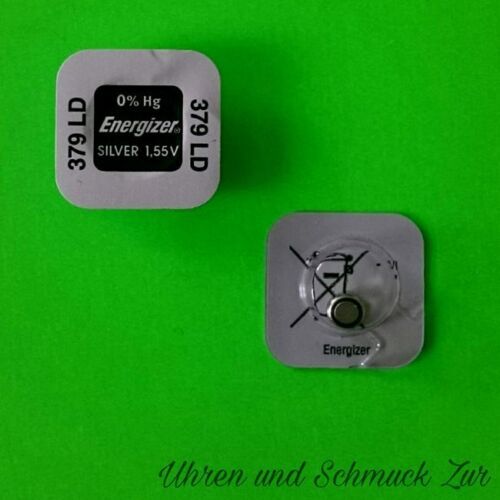 2 Stück Energizer 397 Knopfzellen – Silberoxid, Ersetzt SR726SW, Für Uhren & Elektronik