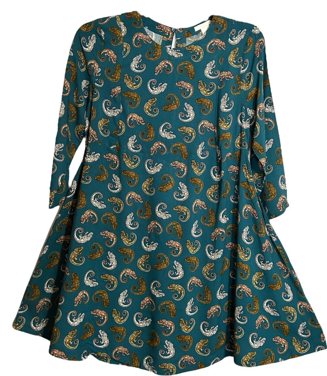 H&m swing cheap dress