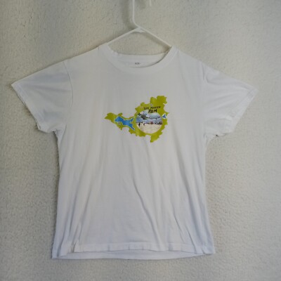 Sint Maarten Rum Shirt Adult Medium Short Sleeve White Double Sided