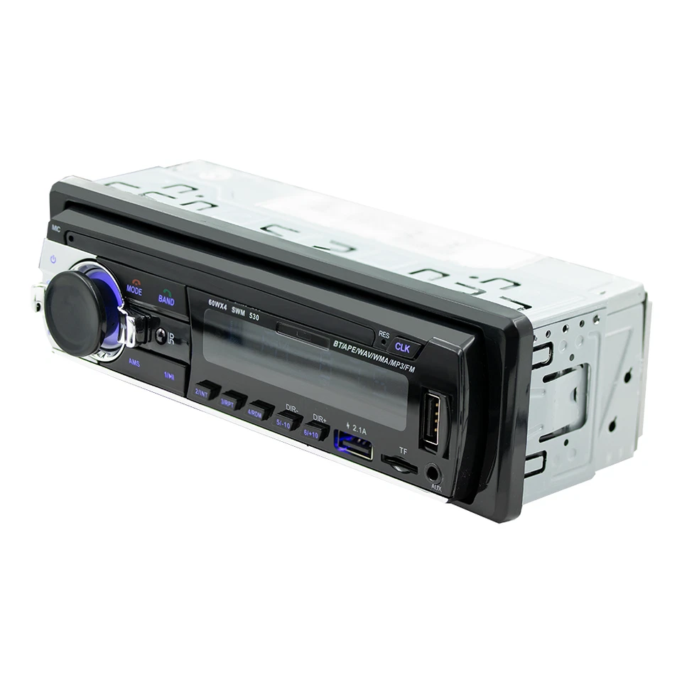 12V FM USB Mp3 Player Radio Car Multimedia With 7 Colorful Lights Som Automotivo - Image 4 of 4