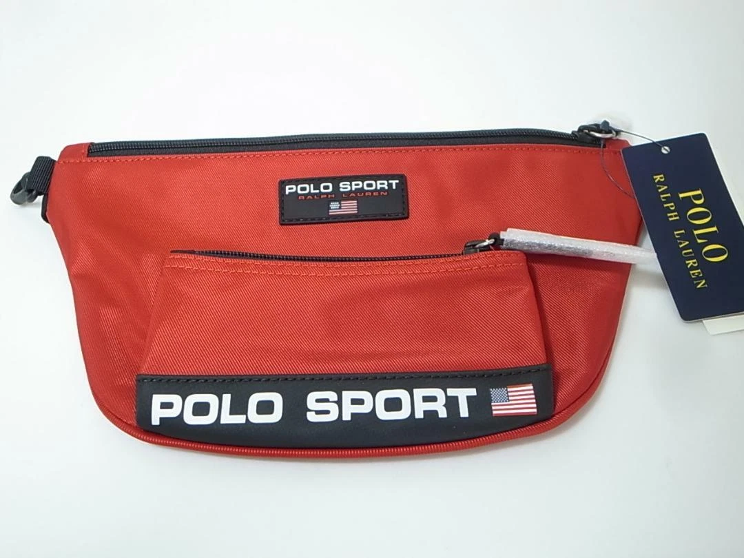 POLO SPORT RALPH LAUREN WAIST BAG RED eBay
