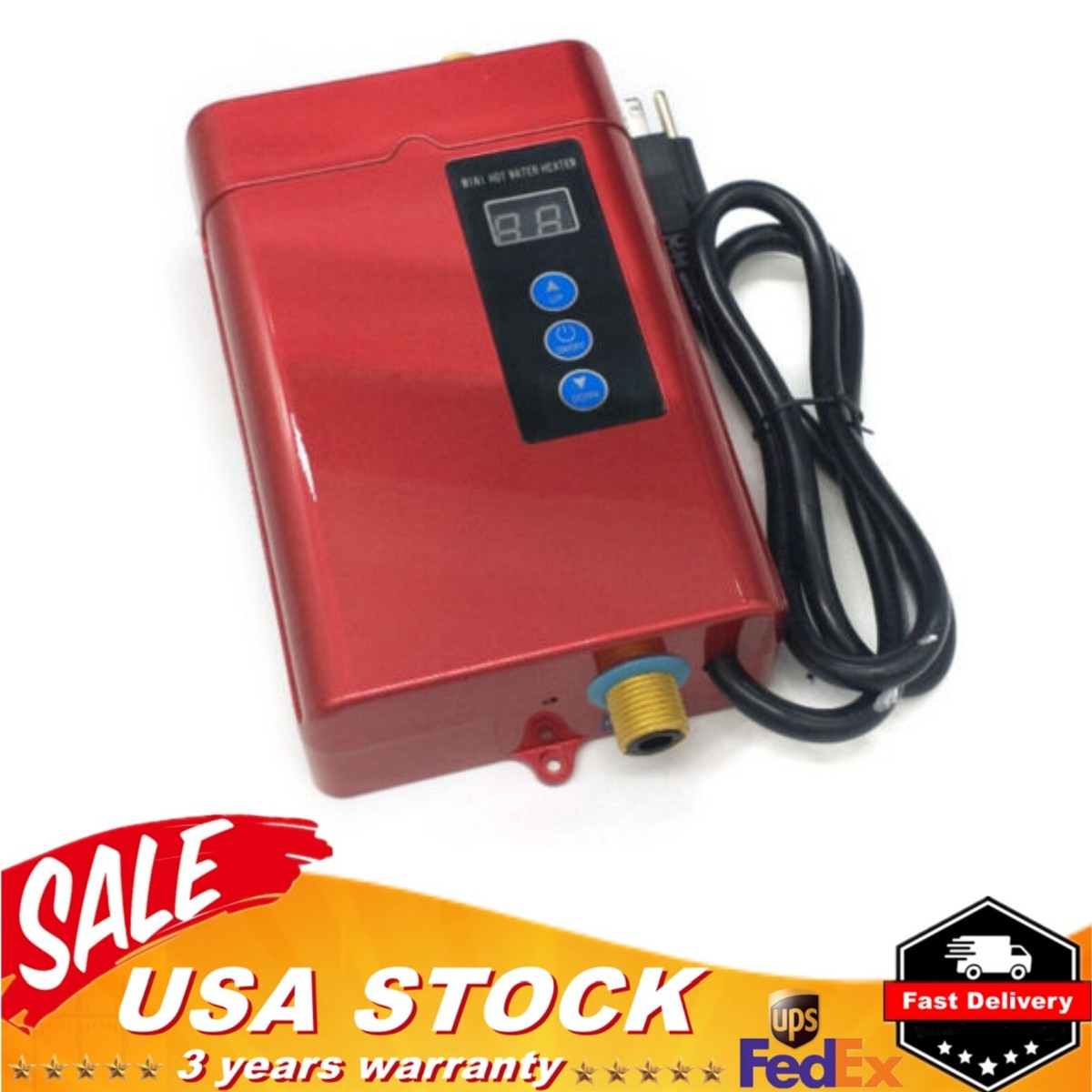 Electric Under Counter Instant Hot Water HeaterMini Tankless Water Heater  3000W