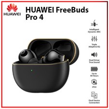 Auricolari auricolari wireless ORIGINALI FreeBuds Pro 4 NERI Bluetooth ANC sensore osseo