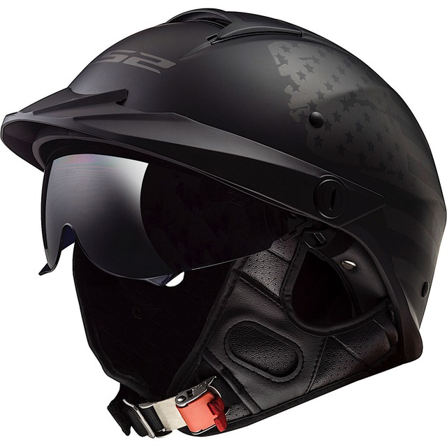 helm half face ls2