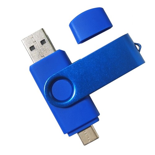 Clé USB 2.0 USB C 128Go 64Go 32Go 16Go 2en1 Type C Memory Stick Pendrive - Photo 14/18