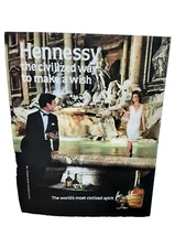 1986 Hennessy Most Civilized Spirit Original Print Ad 80s