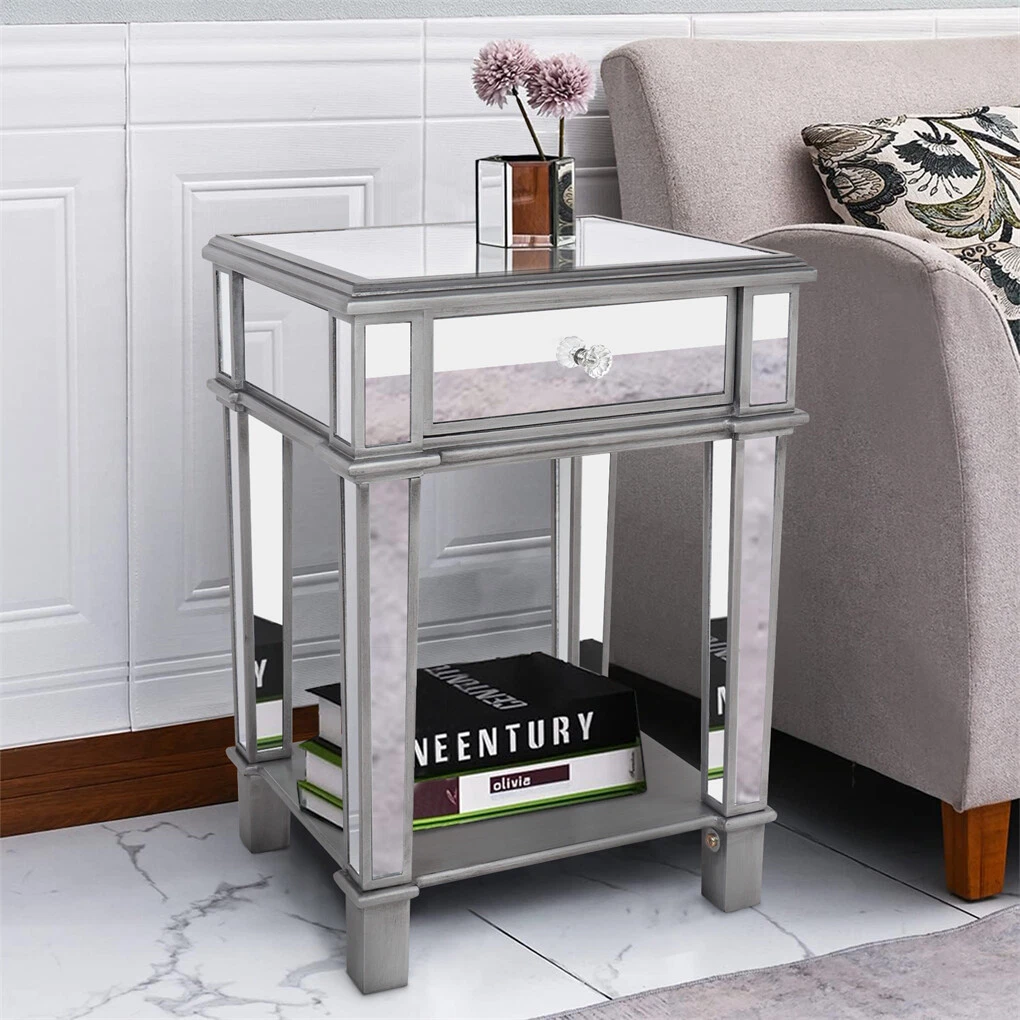 Lamp sale table silver