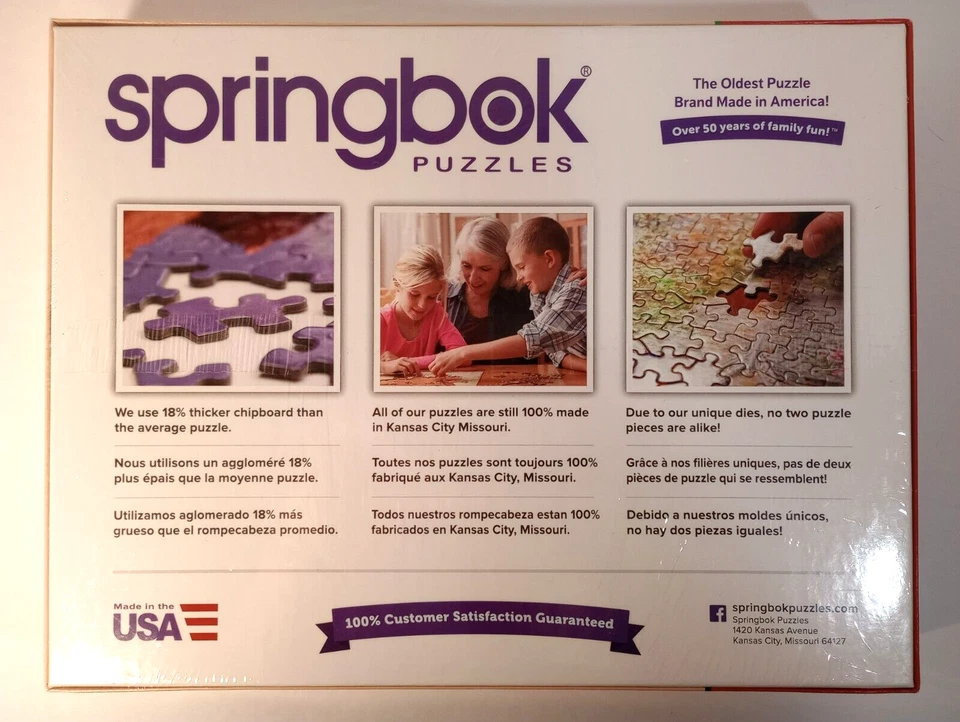 SPRINGBOK HATLEY PARK PUZZLE - 350 Big Pieces - 18" x 23.5" - New & Sealed - Image 2 of 4