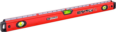 Kapro - 770 Exodus Professional Box Level - with 45° Vial & Ruler - for Leveling