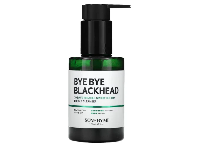 SOME BY MI, Bubble-Reiniger mit grünem Tee entfernt Mitesser in 30 Tagen, 120 g
