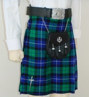 Scottish | Freedom Tartan Heavy Kilt & Kilt Pin | Geoffrey Scottish | Freedom Tartan Heavy Kilt & Kilt Pin | Geoffrey