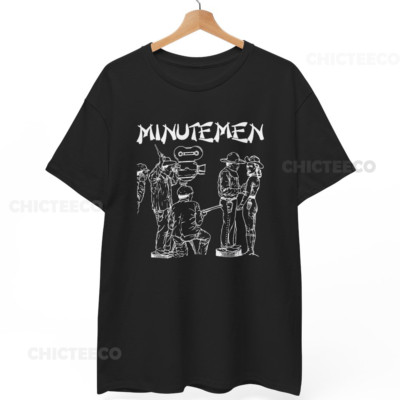 Minutemen T-Shirt Punk Rock Post-Punk Alternative Indie Music Unisex Tee