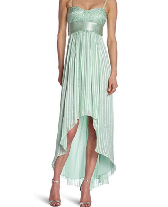 SALE!【BCBG MAXAZRIA】Silk Opaline Green Charmeuse Gown BCBGMAXAZRIA Women's Alicia Silk Opaline Green Charmeuse