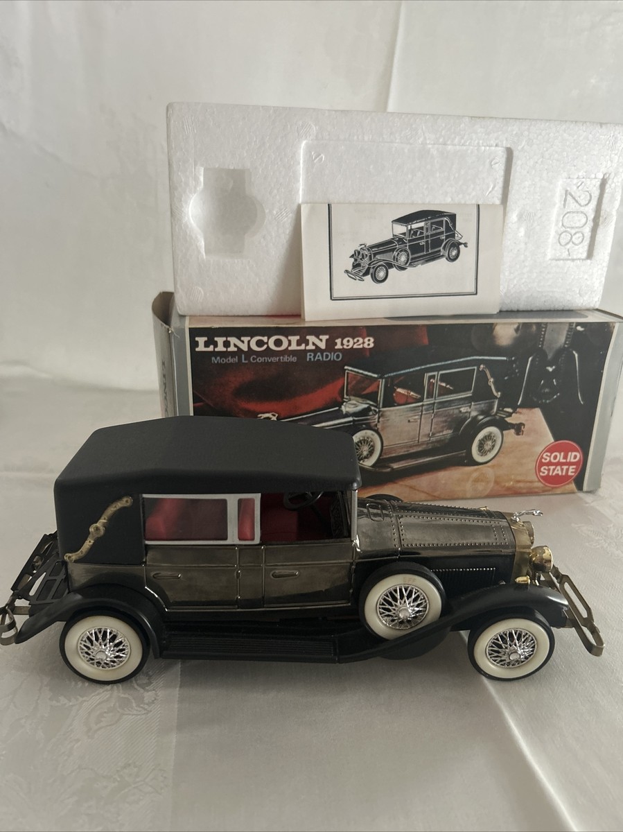 LINCOLN 1928 Model L Convertible RADIO SOLID STATE NIB Works! | eBay
