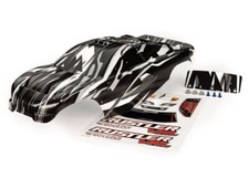 Traxxas 3726L Body, Rustler VXL, ProGraphix graphics are printed, requires