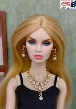 Necklace Earrings For Fashion Royalty Integrity Poppy Parker NuFace Doll Jewelry