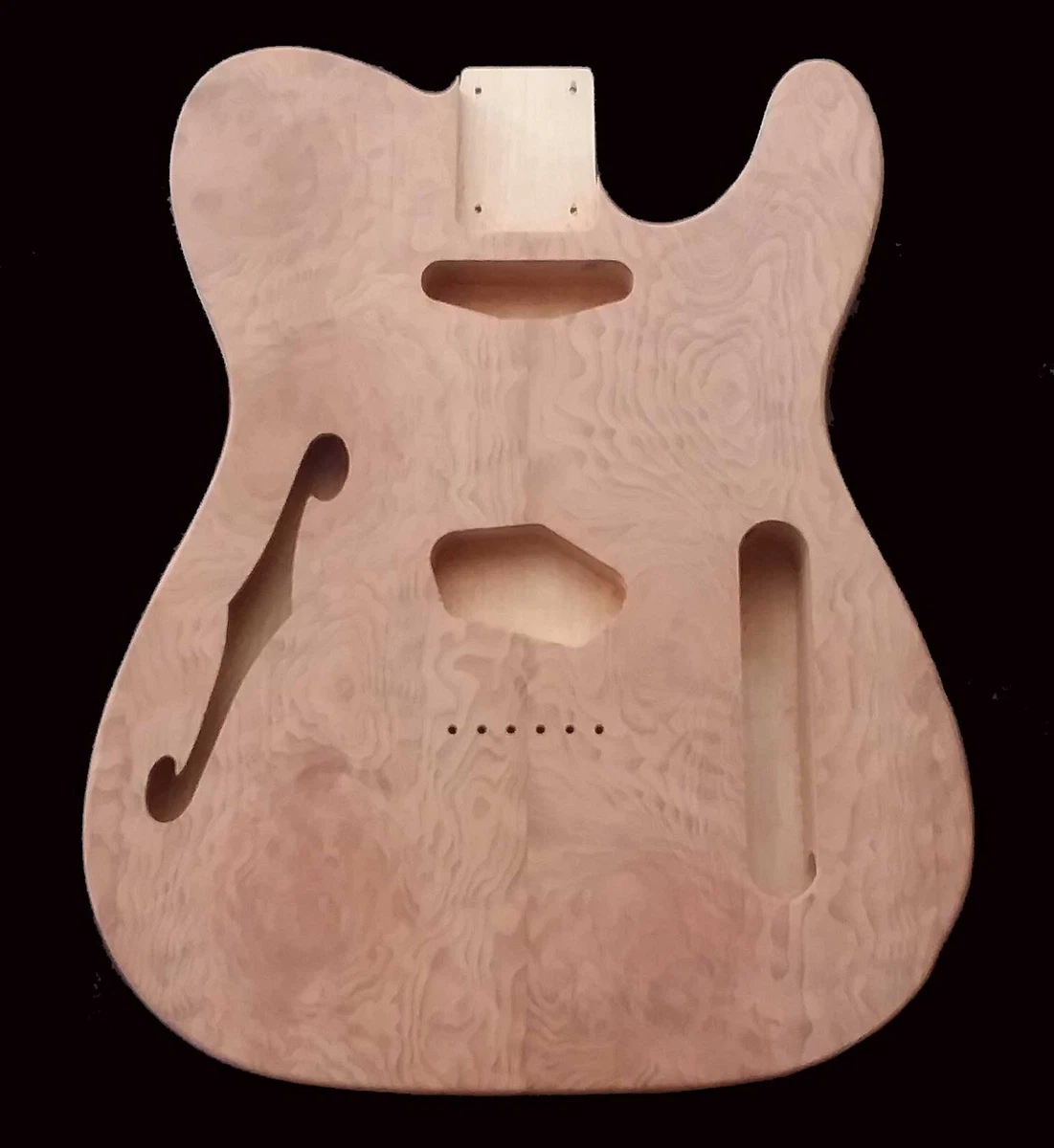 Thinline body telecaster outlet