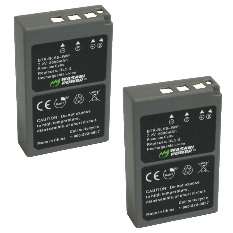 Cámara Baterías Wasabi Power Para Olympus OM-D