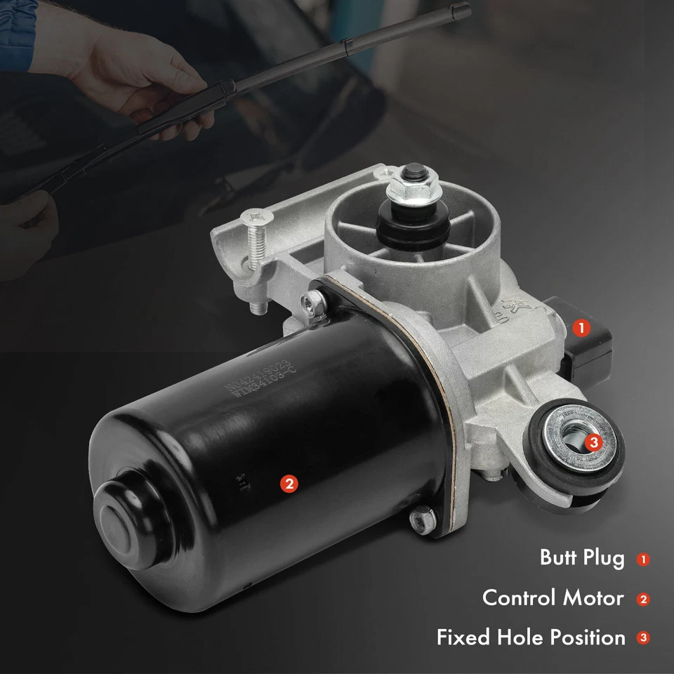 Front Windshield Wiper Motor for Suzuki Forenza 2004-2008 Reno Chevrolet Optra - Image 4 of 4