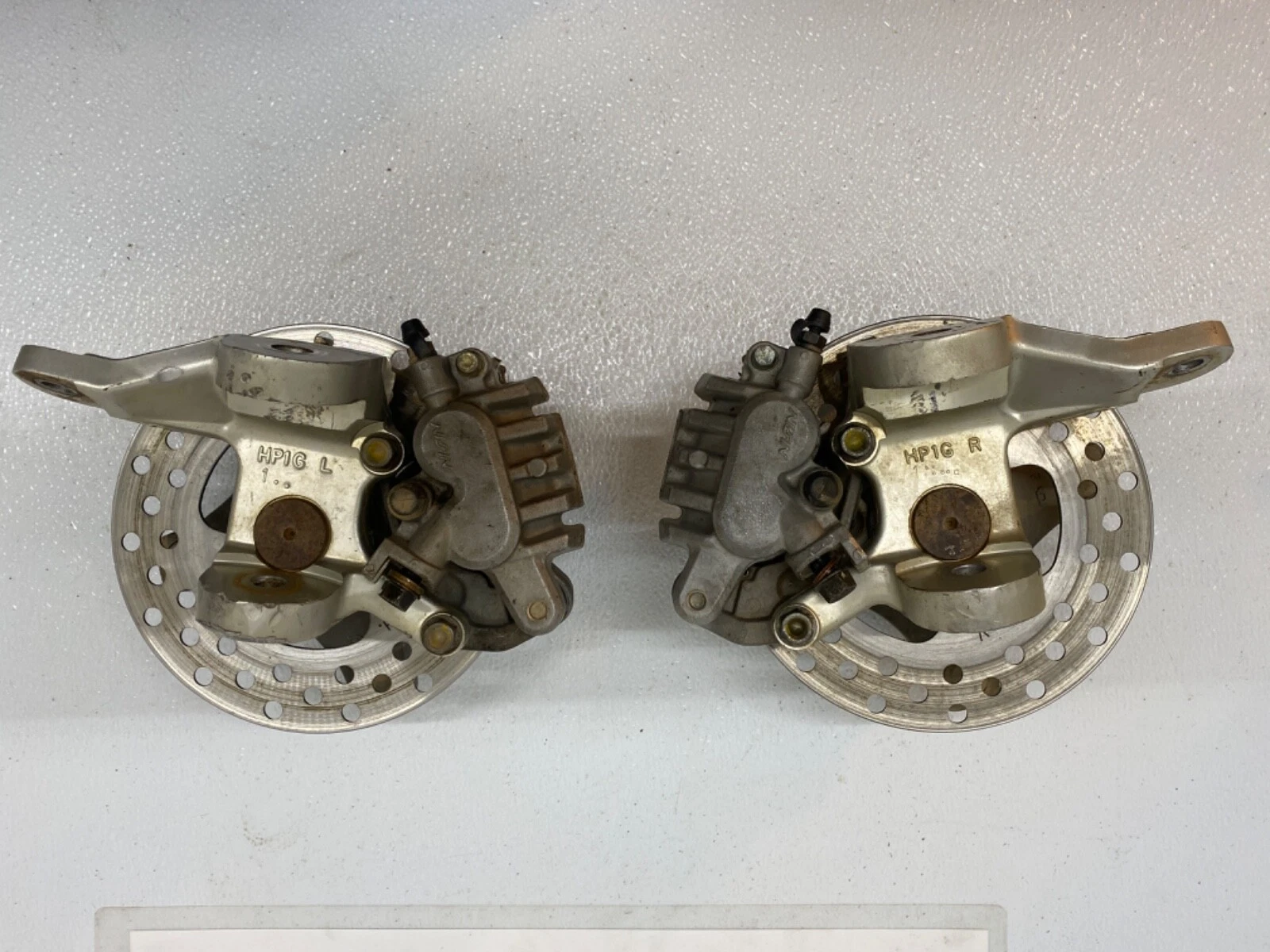 HONDA TRX450R TRX 450R FRONT END WHEEL HUBS SPINDLES CALIPERS UPDATE 400EX 250R