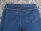 Bootcut Mid Rise Dark Wash 33x30 Liz Claiborne Jeans Womens 14 Blue Denim