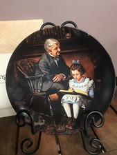 1991 Norman Rockwell The Young Scholar Collector Plate by Knowles
