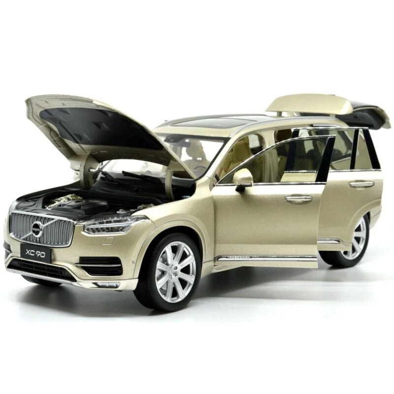 1:18 Scale Paudi Volvo XC90 Diecast Miniature Toy Gold/Brown Model Car Gifts - Image 2 of 4