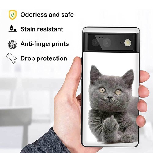 Cute Cat Patterns Case For Google Pixel 9 Pro XL 8A 7A 6A 5 Silicone Phone Cover - Photo 52 sur 108