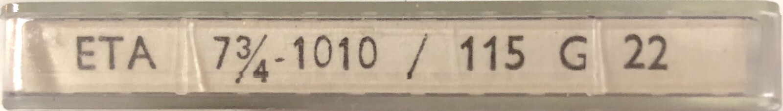 Ressort Principal Universal 218 / 2 - 1.35 X 9 Mm - Pour Mouvement Horloger - Pièce Neuve