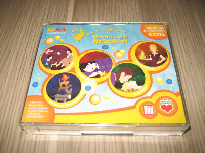(HB1) CD Sonntagsmärchen Die große Hörspielbox 5 CDs KIKA